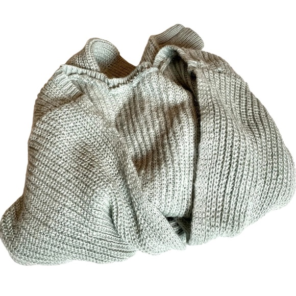 C Brand Wrap Sweater Mint M - Picture 3 of 6